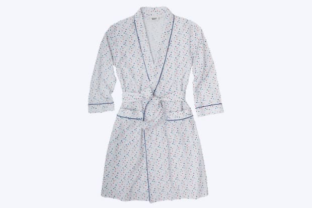 Sleepy Jones Isa Short Robe, $150 (from $248), available at Sleepy Jones.