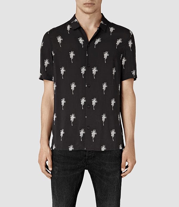 All Saints Men's Archo Short Sleeve Shirt, $155, available at All Saints.