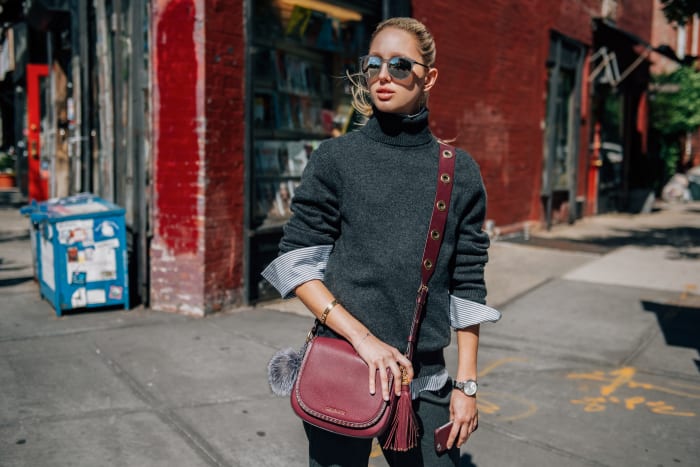 Princess Olympia of Greece stars in "The Walk" campaign by Michael Kors. Photo: Tommy Ton/Michael Kors