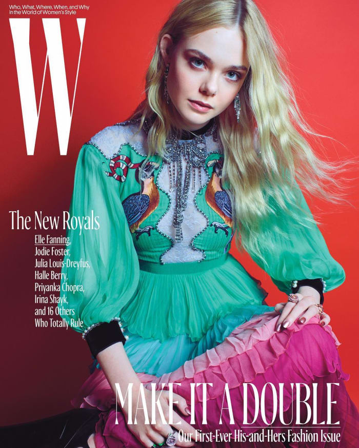 Must Read: Elle Fanning, Kanye West Are 'New Royals' on 'W', Anna ...