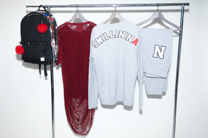 Customized pieces from Converse Essentials collection with a Fashionista twist! Photo + customization: Nina Frazier Hansen