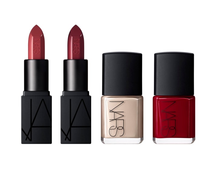 The Sarah Moon for Nars Thousand Worlds Audacious Lip and Nail Set, $49, available starting October 15. Photo: Courtesy of Nars