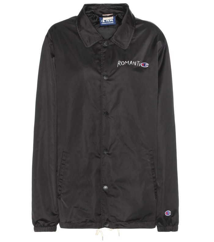 Wood Wood x Champion windbreaker jacket, $205, available at mytheresa.com.