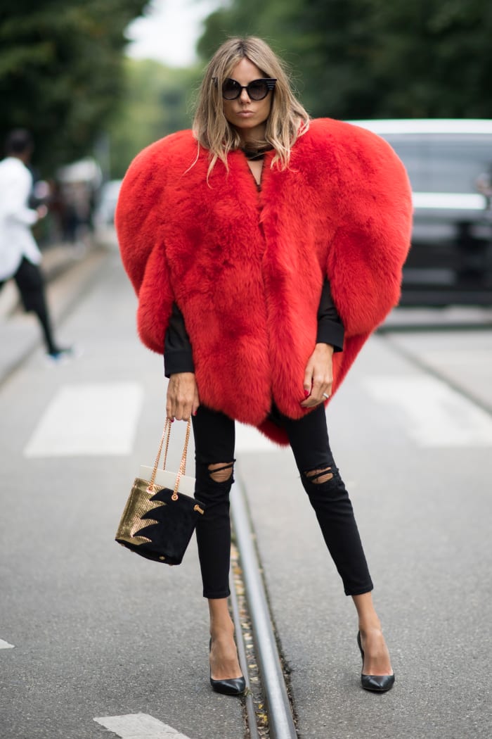 The Saint Laurent Heart Coat: A Love Story - Fashionista