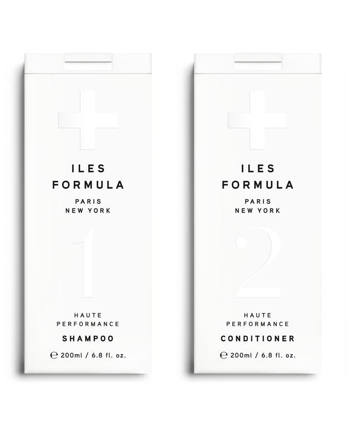 Iles Formula Haute Performance Shampoo, $33, and Conditioner, $39, available at Sephora