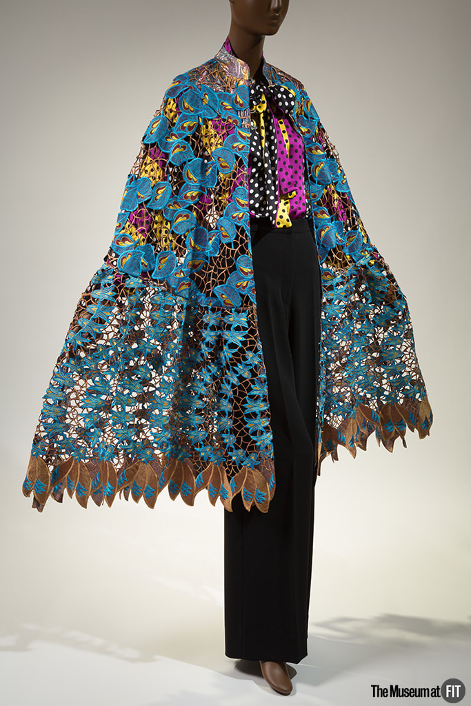Duro Olowu, ensemble, Fall 2012, England. Gift of Duro Olowu, 2016.65.1. Photo: Eileen Costa.The Museum at FIT