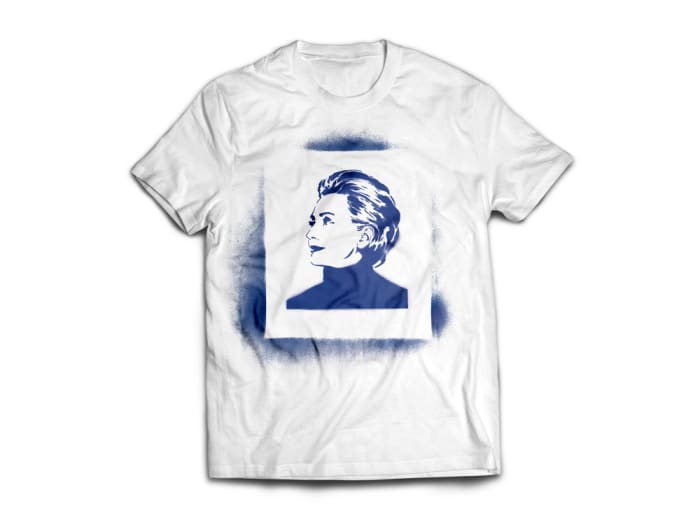 I Feel Like Hillz Stencil Shirt, $25, available at I Feel Like Hillz.