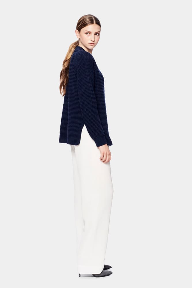 Crewneck Merino sweater, $105, available at Siizu. Photo: Courtesy of Siizu