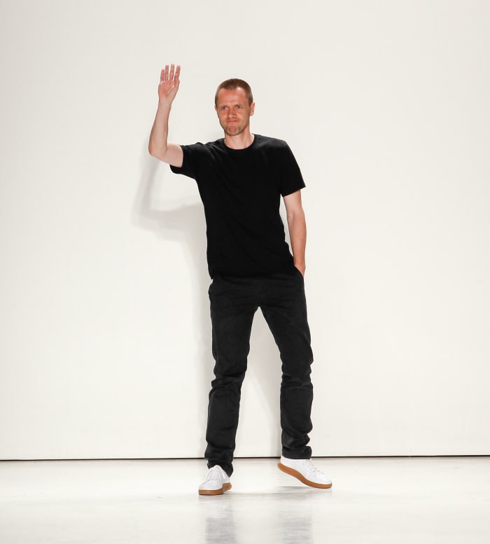 Tim Coppens at his spring 2017 namesake show at New York Fashion Week: Men's. Photo: Courtesy of Under Armour