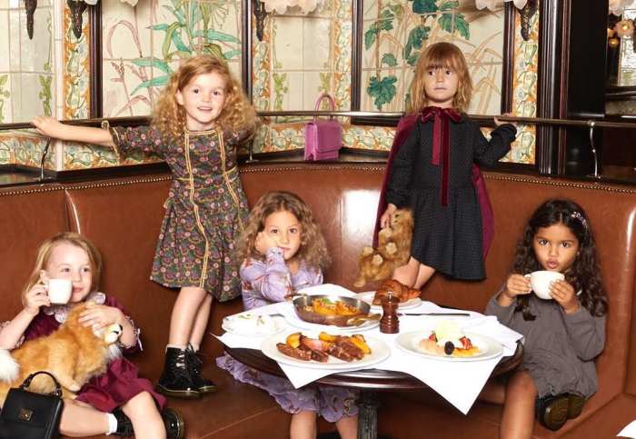 A very photogenic Maisonette tea party. Photo: @maisonetteworld/Instagram
