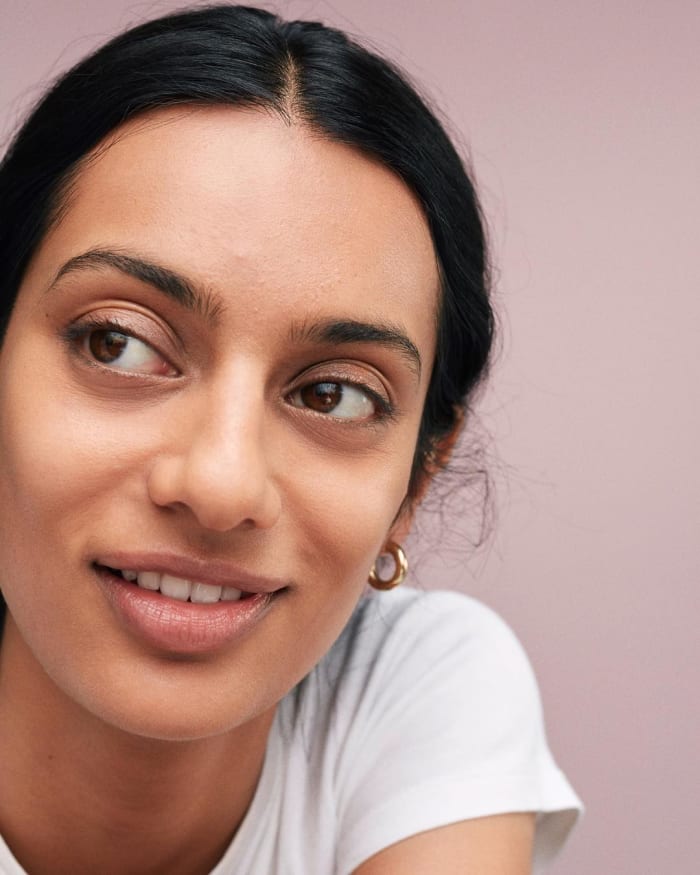 A Glossier campaign photo. Photo: @glossier/Instagram