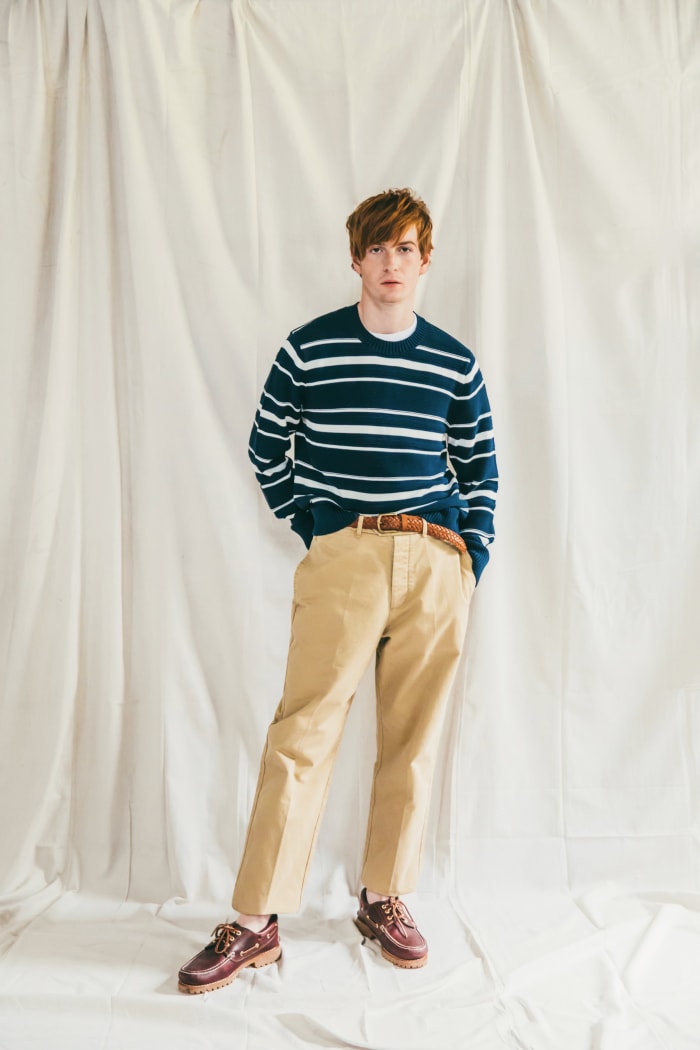 A look from Abercrombie & Fitch's John F. Kennedy-inspired capsule collection. Photo: Abercrombie & Fitch