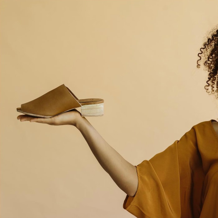 The Nao Mule in Tan. Photo: @stagnistudio/Instagram