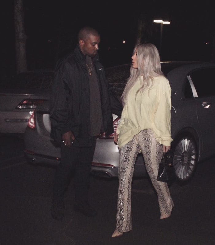 Date night lewks. Photo: @kimkardashian/Instagram