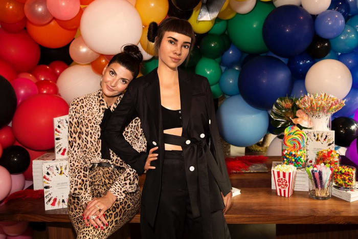 Giovanna Battaglia Engelbert with Miquela Sousa. Photo: @lilmiquela/Instagram