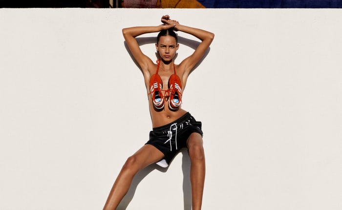 Binx Walton for Adidas Originals by Alexander Wang Season 3, Drop 1 Campaign. Photo: Brianna Capozzi