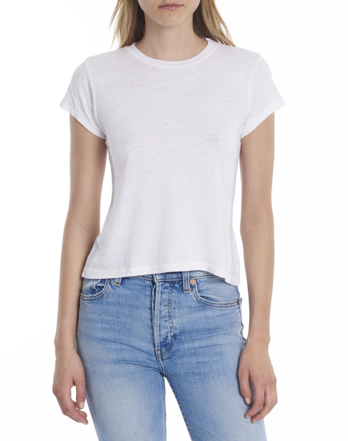 The 1960s Slim Tee, $78, available at Re/Done.