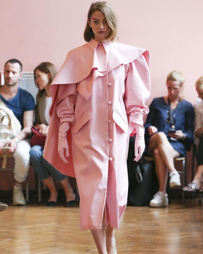 A look from the Lado Bokuchava show. Photo: @ladobokuchava/Instagram