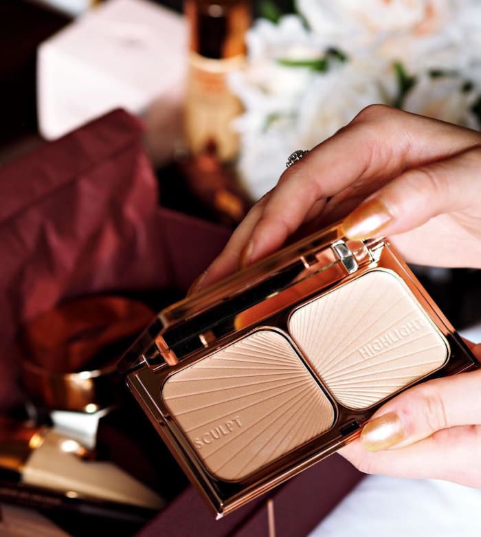 The Charlotte Tilbury Film Star Bronze and Glow palette. Photo: @ctilburymakeup/Instagram