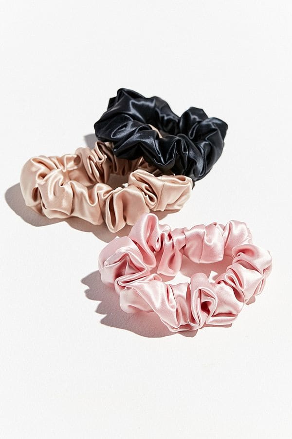 Slip Silk Large Scrunchie, $39 for a set of three, available here.