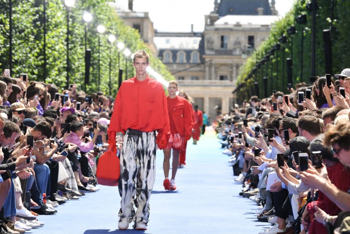 Virgil Abloh Louis Vuitton Men&#39;s Spring Summer 2019 Collection Review - Fashionista