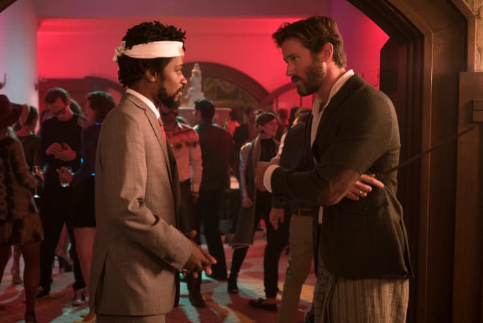 Cassius and Steve Lift (Armie Hammer) in a mélange of cultural appropriation. Photo: Peter Prato/Annapurna Pictures