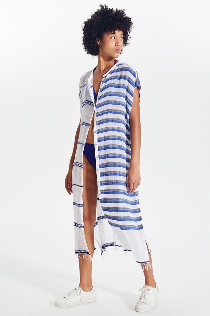 LemLem Lulu split Caftan Dress, $365, available here.