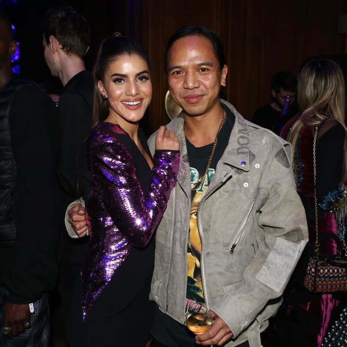 Michael Mente with Camila Coelho. Photo: @mmente/Instagram