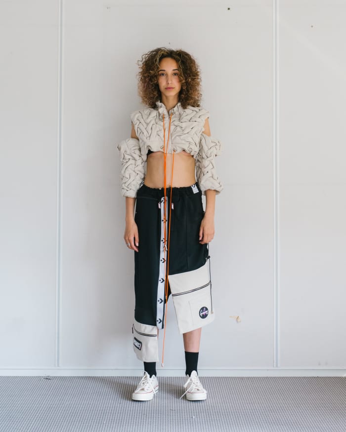 A look from the Reconstruct Spring 2019 collection. Photo: Raphael Lopulalan