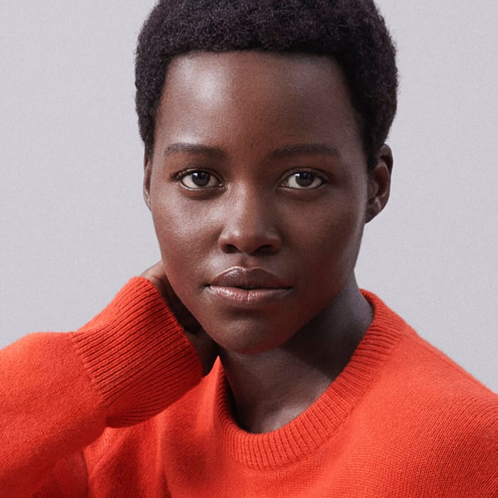 Lupita Nyong'o in the Calvin Klein Women fragrance campaign. Photo: @calvinklein/Instagram
