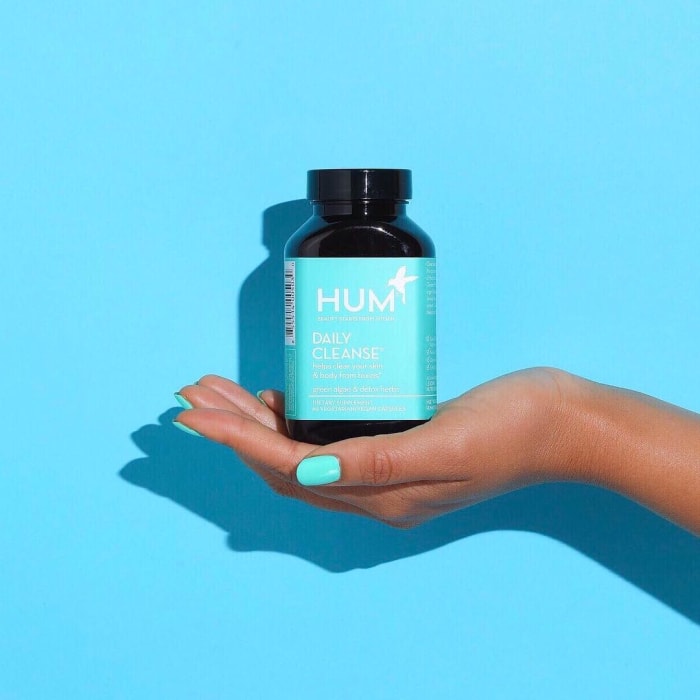 HUM Nutrition's chlorella-spiked Daily Cleanse supplement. Photo: @humnutrition/Instagram