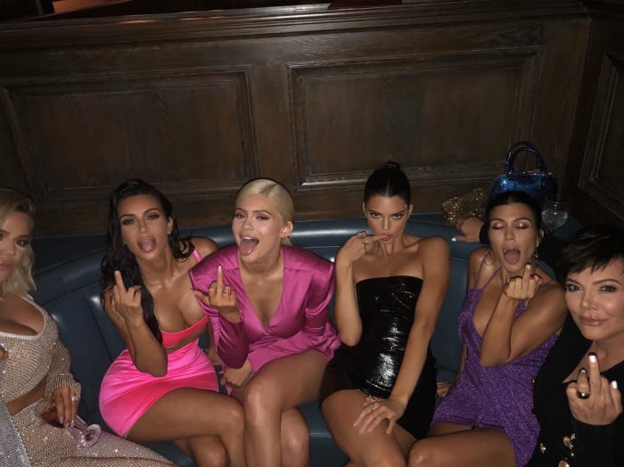 Birthday behavior! Photo: @kyliejenner/Instagram