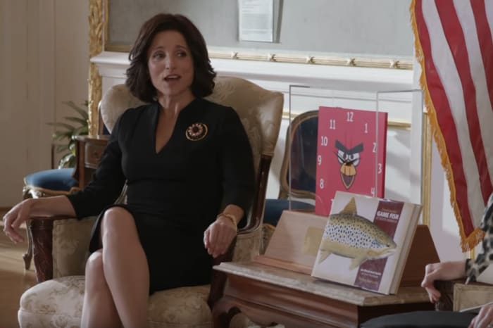 "Veep"'s Selina Meyer, in Season 2, Episode 5, "Helsinki." Screengrab: YouTube