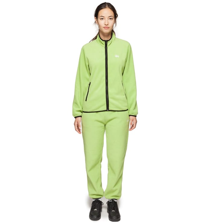 Stussy Luna Fleece Full Zip, $100, and Luna Fleece Track Pants, $85, available here.