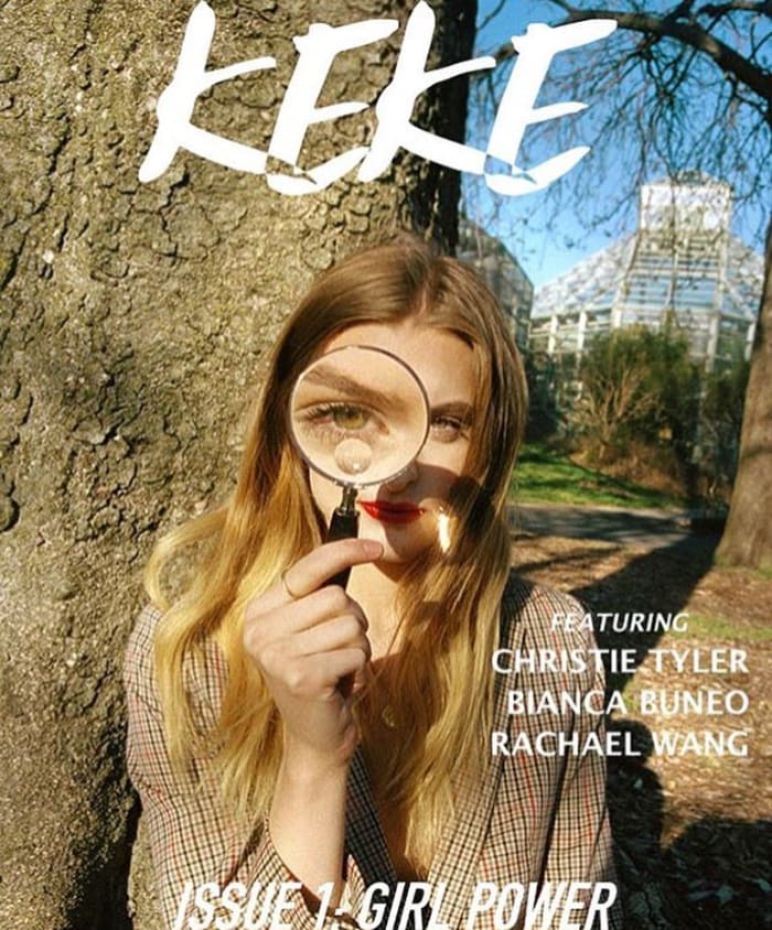 The cover of Keke Magazine's Issue 1. Photo: @kekemagazine/Instagram