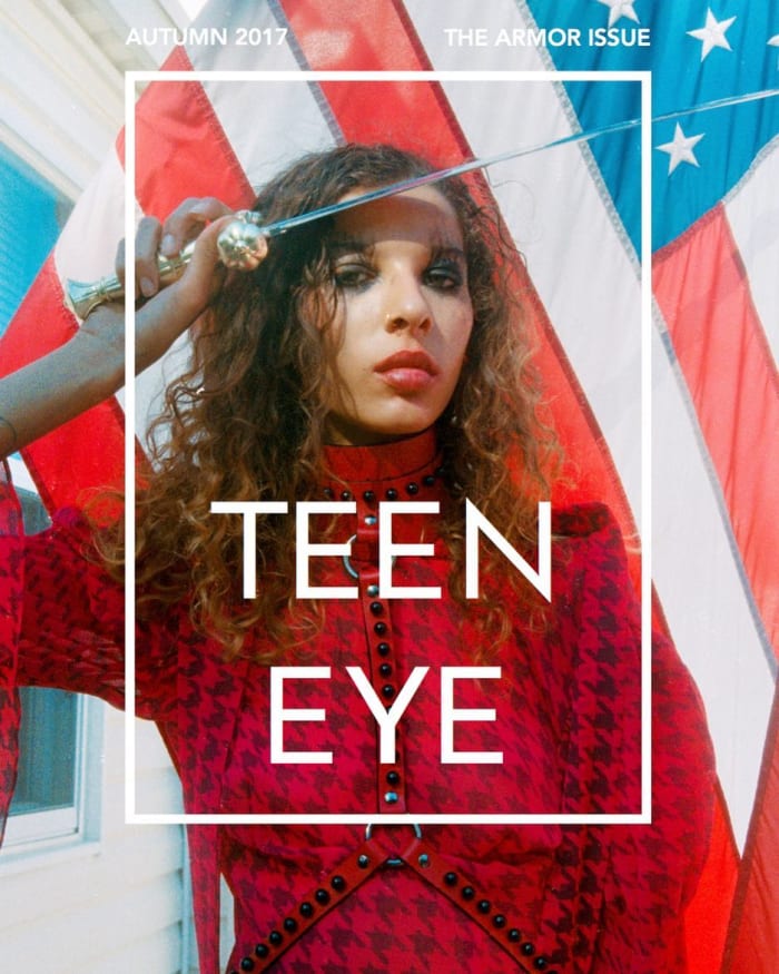 The cover of Teen Eye Magazine's Issue 6. Photo: @teeneyemag/Instagram