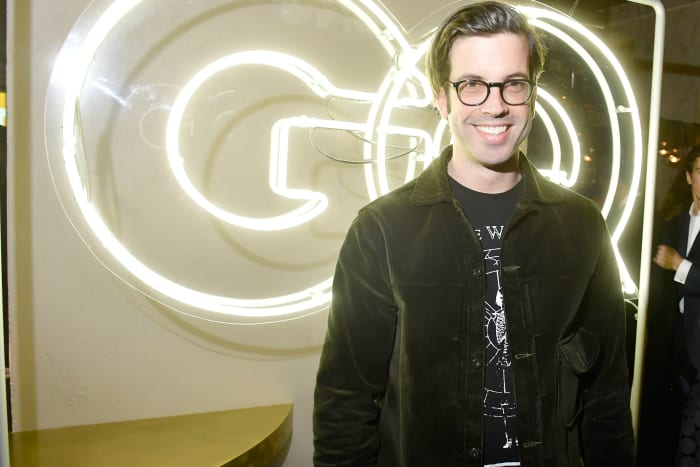 Will Welch attends a "GQ" Milan cocktail party during Milan Men's Fashion Week in Jan. 2018. Photo: Victor Boyko/Getty Images