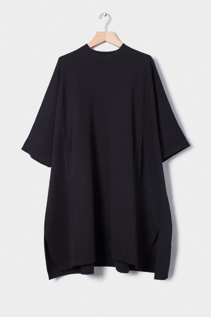 Kowtow building block cape, $189, available here.