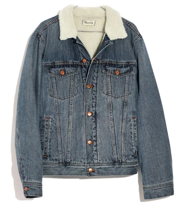 classic sherpa jean jacket yeezy