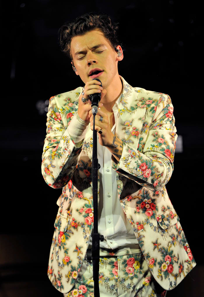 gucci gown harry styles