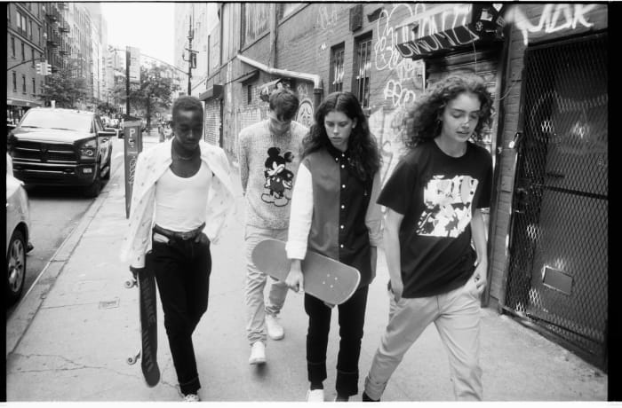 An image from the Rag & Bone x Disney Mickey Mouse collaboration campaign. Photo: Courtesy of Rag & Bone
