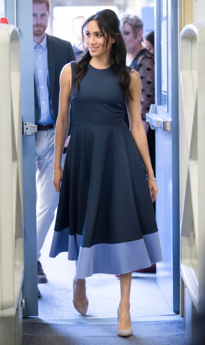Duchess of Sussex Meghan Markle visits Macarthur Girls High School in Sydney, Australia. Photo: Pool/Samir Hussein/WireImage