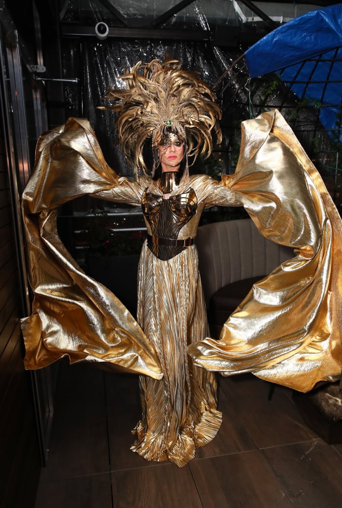 Christian Siriano at The Misshapes Halloween Party in New York City. Photo: Astrid Stawiarz/Getty Images