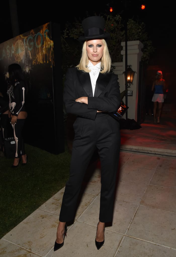 Karolina Kurkova at the Casamigos Halloween Party in Beverly Hills, California. Photo: Michael Kovac/Getty Images