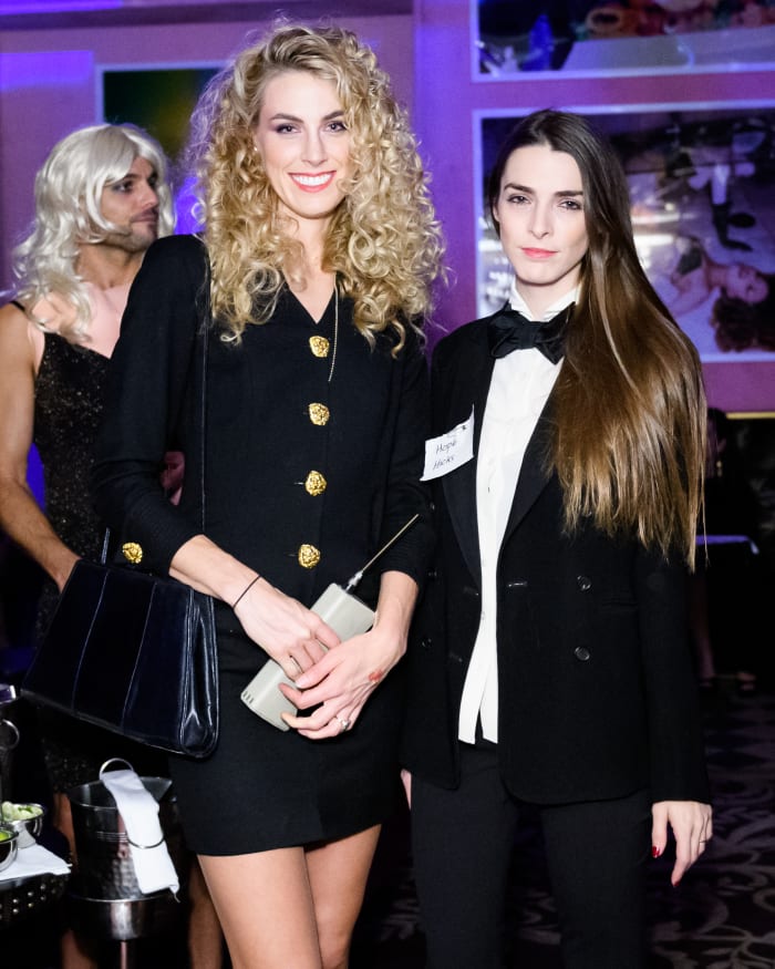 Selby Drummond and Bee Shaffer at the "Your Worst Nightmare" Halloween Party. Photo: Courtesy of BFA