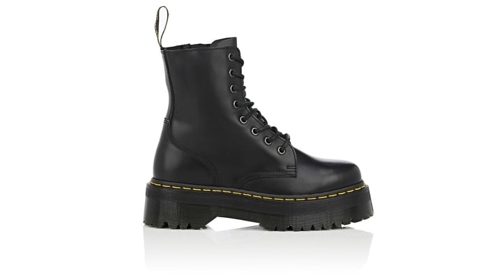 Dr. Martens Women's Jadon Leather Platform Ankle Boots, $170, available here.