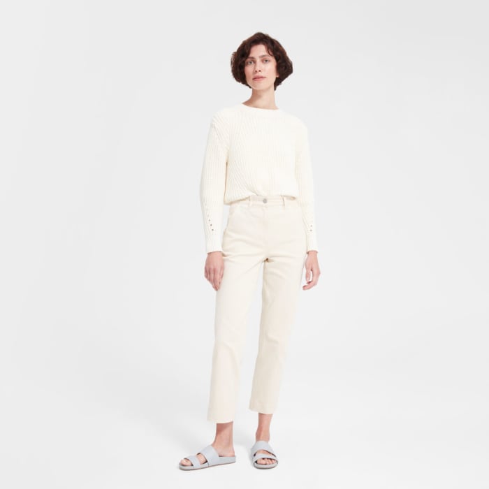 Everlane straight leg crop, $68, available here.
