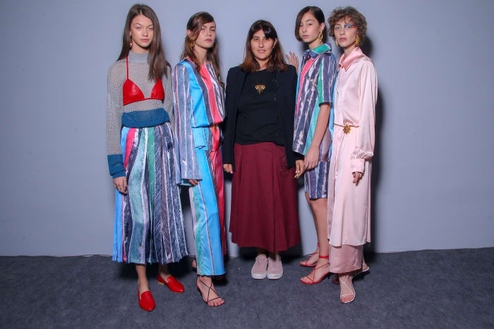 Lako Bukia poses backstage during the Lako Bukia Spring/Summer 2019 Collection fashion show at Mercedes-Benz Fashion Week Tbilisi on November 2, 2018 in Tbilisi, Georgia. (Photo by Edward James/Getty Images)