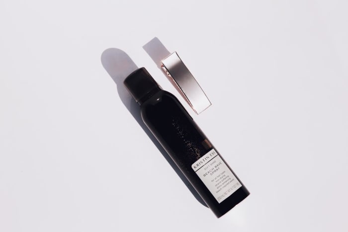 Kristin Ess Soft Shine Beach Wave Spray + Metallic Bar Clip, $14, available here. Photo: Courtesy of Kristin Ess