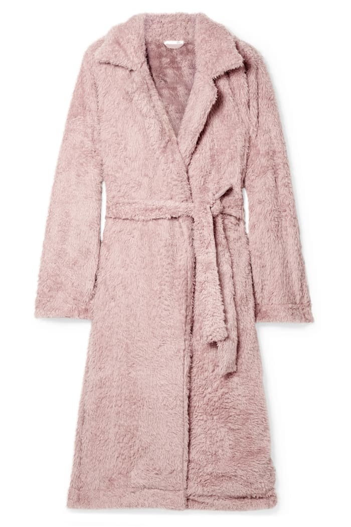 Skin Yvette Faux Fur Robe, $145, available here.